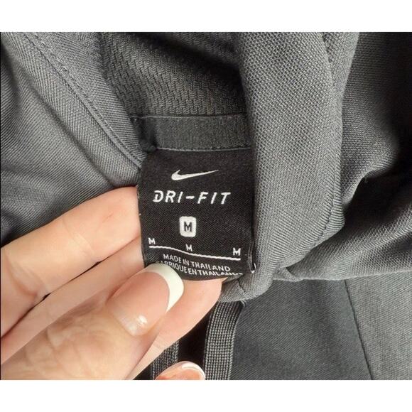 Nike Dry Academy Pro Pullover Hoodie Women's Medium CT7557 Gray Black Dri-FIT - Picture 4 of 8